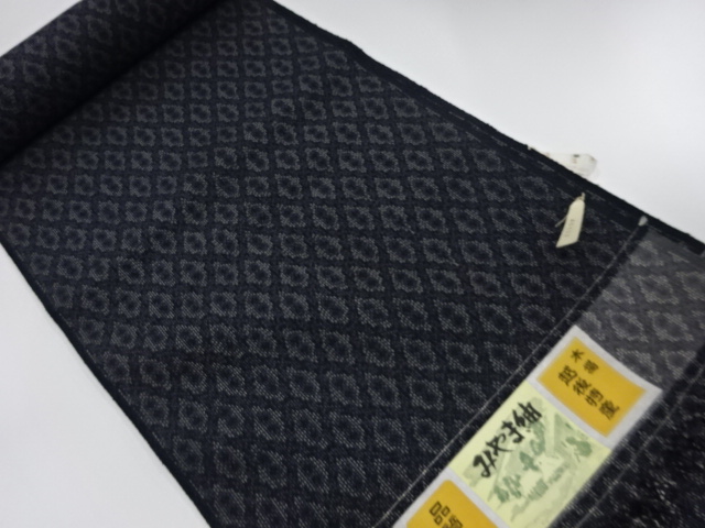 アンティーク　正絹　紬　着尺反物